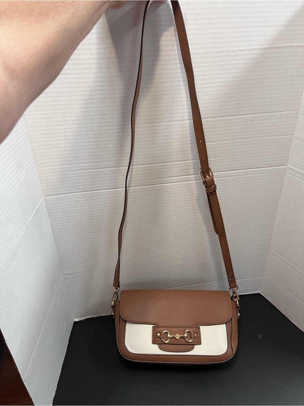 Anne Klein color block shoulder bag k - Picture 11 of 11